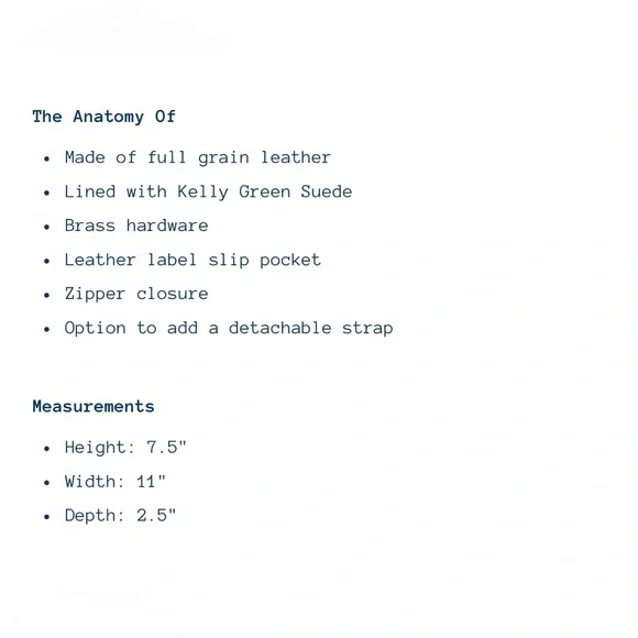 Blair Ritchey Ginger Pak with Postal Blue Zipper and Blair Ritchey Handle, New - Picture 12 of 14